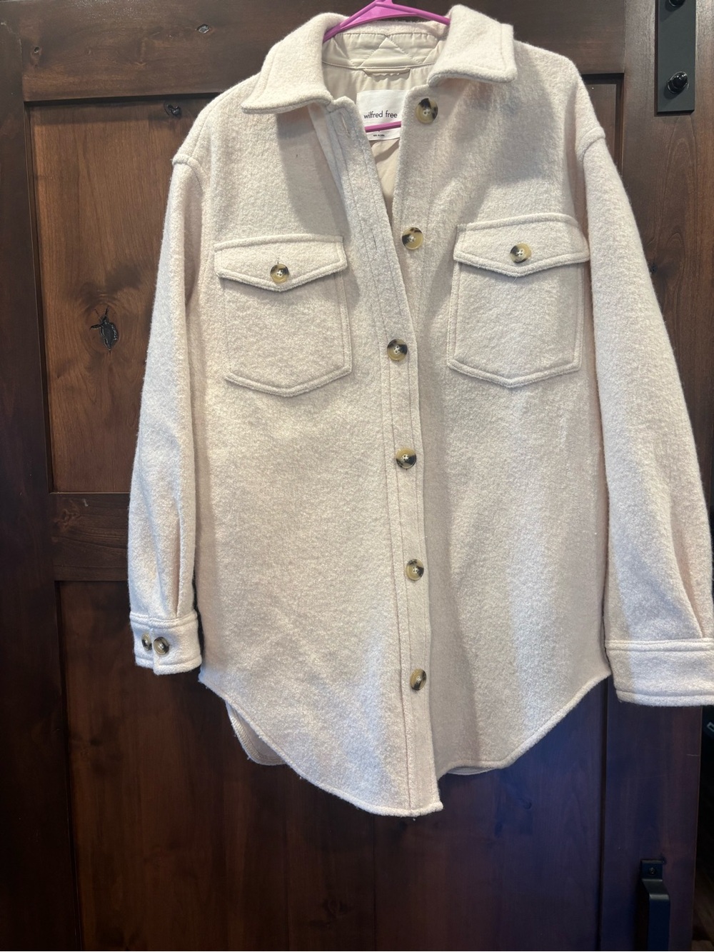 Aritzia Women's Merino Wool Shacket Jacket - Unbranded